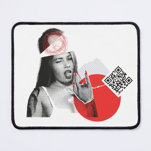 Item preview, Scribbles In Your Head - QR Code Art designed and sold by UPPrints.