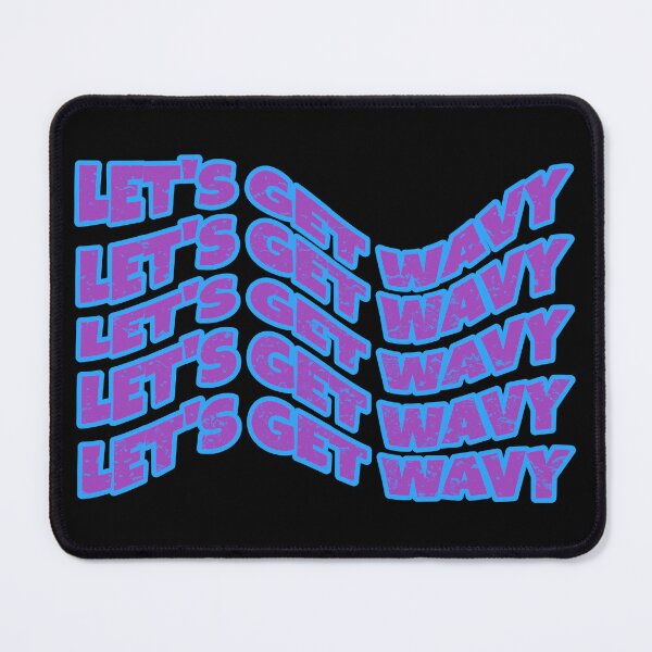 Item preview, LET'S GET WAVY (DISTRESSED FINISH) designed and sold by IrredeemableTs.