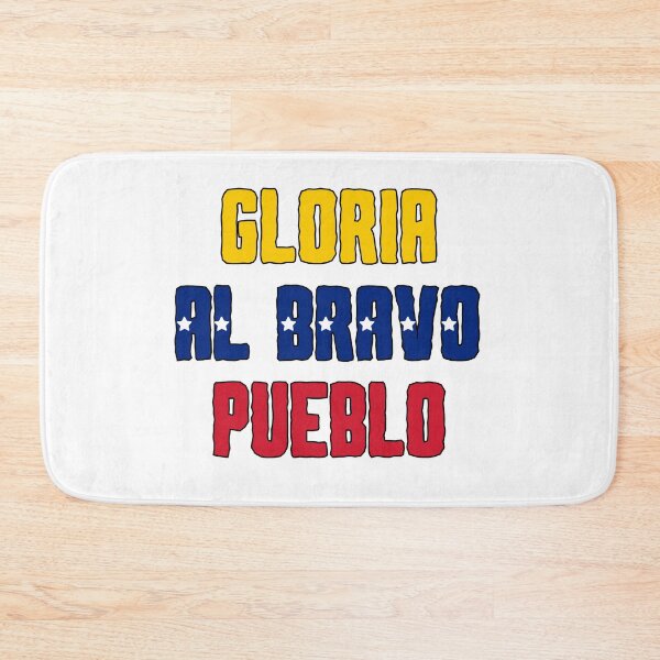Item preview, Venezuelan Phrase Design in Tricolor: Glory to the brave people designed and sold by mysummerland.