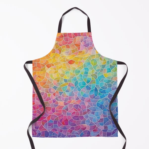 Item preview, Rainbow Mosaic Pattern designed and sold by Smiling Collie Designs.