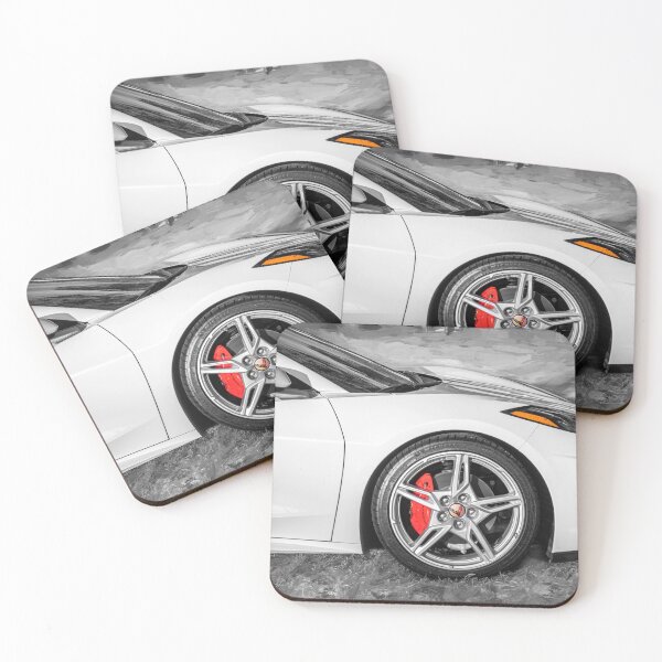 Artikelvorschau, 2021 weiße Chevrolet Corvette C8 X117 entworfen und verkauft von RichFrancoCars.