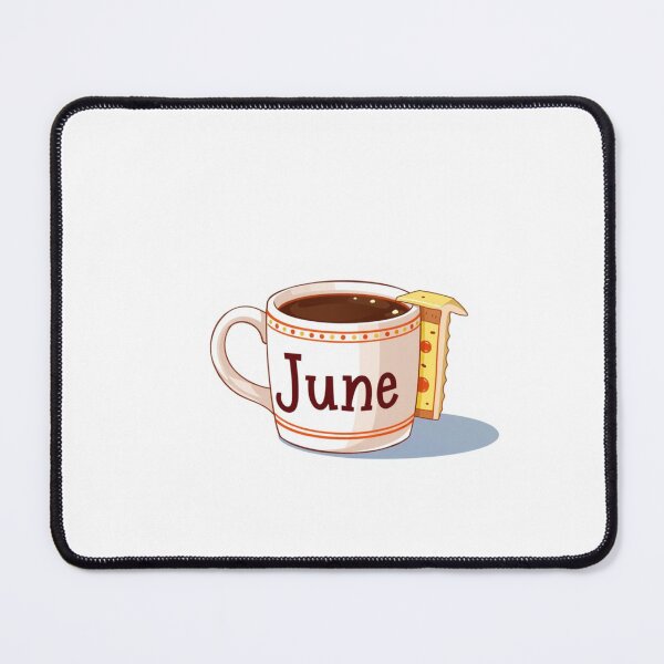 Item preview, June Coffee caffeine cake funny birthday gift lover designed and sold by CheeseBlueprint.