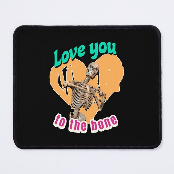Item preview, Love You to the Bone Funny Skeleton Heart Valentine designed and sold by Vac1.
