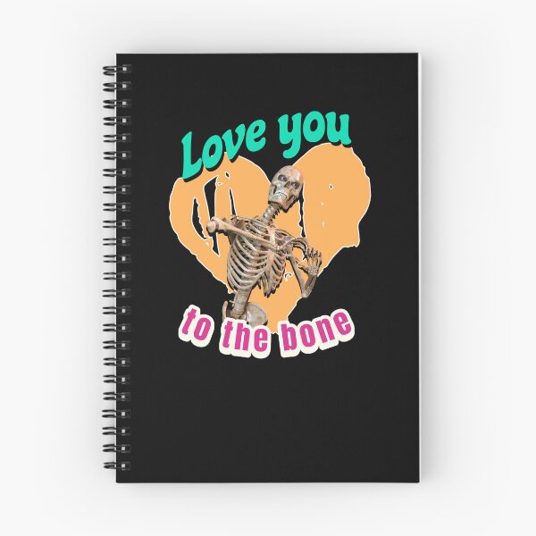 Item preview, Love You to the Bone Funny Skeleton Heart Valentine designed and sold by Vac1.