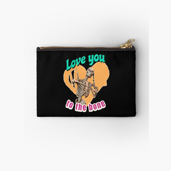 Item preview, Love You to the Bone Funny Skeleton Heart Valentine designed and sold by Vac1.