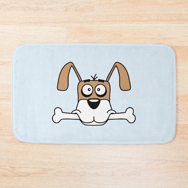 Item preview, Funny Dog Big Bone Mouth Mouth Hungry Cool Comic Cartoon designed and sold by shirt-o-mat.