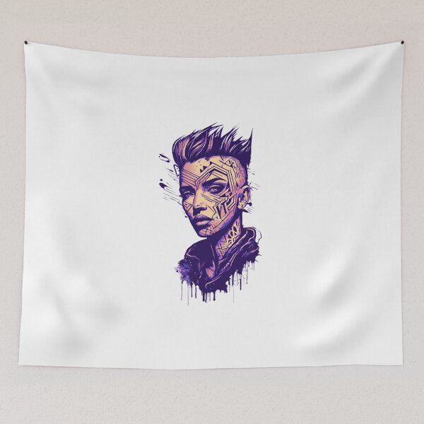 Item preview, Urban Splatter: Vibrant Street Art-Inspired Illustrations by MiszungArt designed and sold by MiszungART.