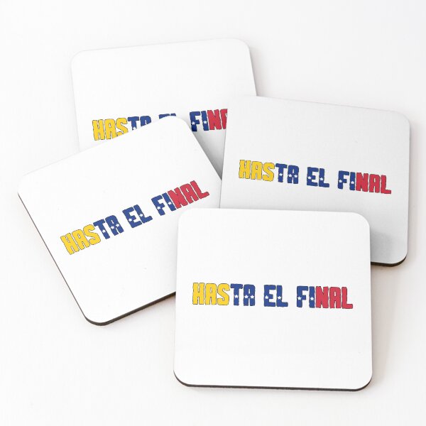 Item preview, Venezuelan Phrase Design in Tricolor: Until the end designed and sold by mysummerland.