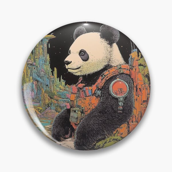 Item preview, 80's panda moebius designed and sold by SetMyHeart.