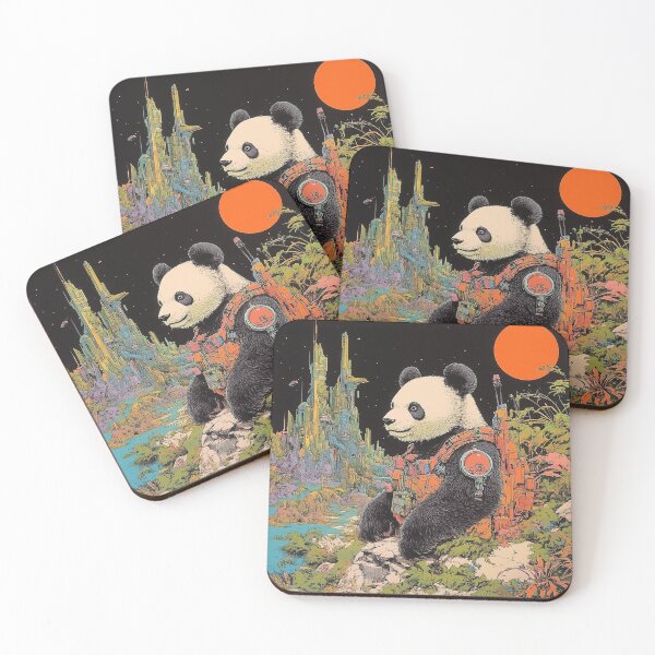 Item preview, 80's panda moebius designed and sold by SetMyHeart.