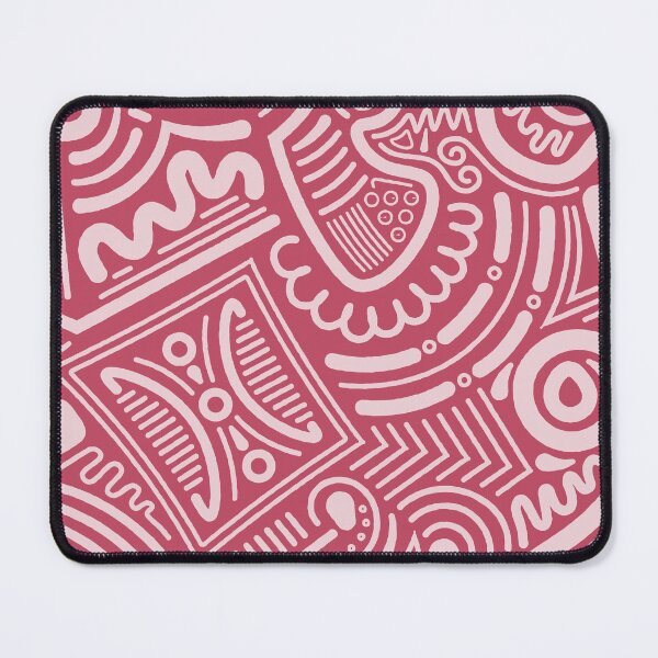 Item preview, Abstract Doodle Art || Large Scale || Pink designed and sold by Stacey Spivak.
