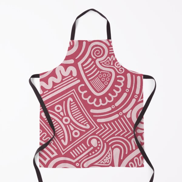 Item preview, Abstract Doodle Art || Large Scale || Pink designed and sold by Stacey Spivak.