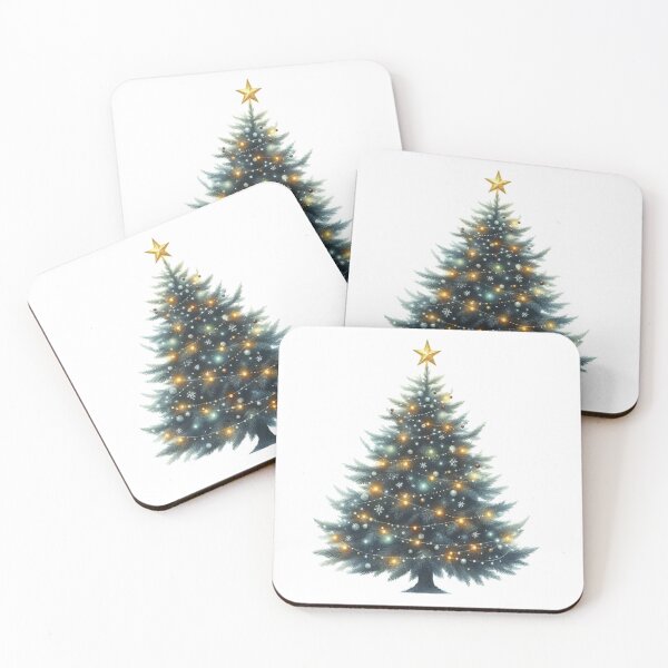 Item preview, Festive Christmas Tree Watercolor designed and sold by MaedK.