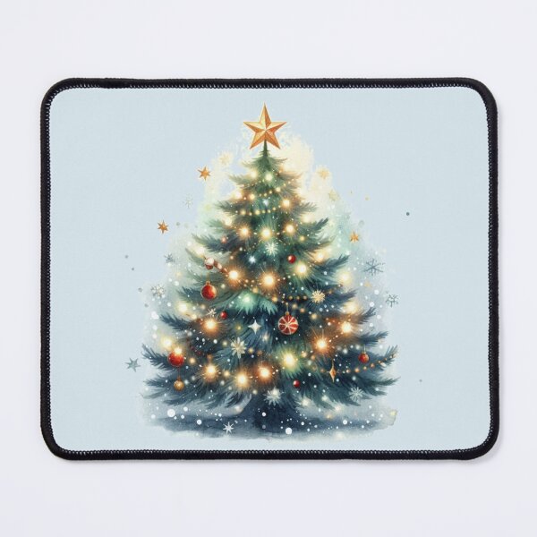 Item preview, Festive Christmas Tree Watercolor designed and sold by MaedK.