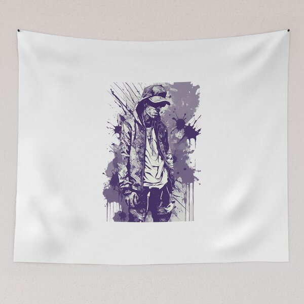 Item preview, Urban Splatter: Vibrant Street Art-Inspired Illustrations by MiszungArt designed and sold by MiszungART.