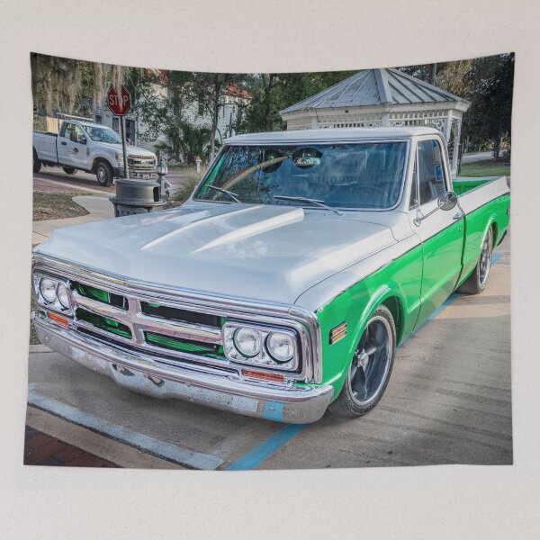 Item preview, 1968 Green & White GMC 1500 Series Truck X100 designed and sold by RichFrancoCars.