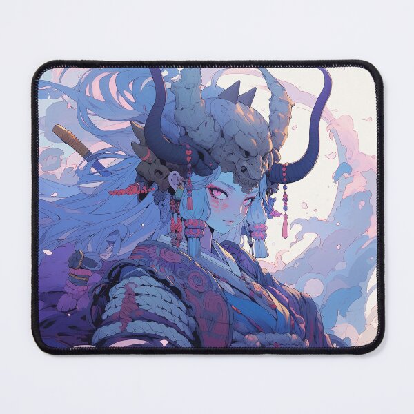 Item preview, Demon warrior – Dark fantasy anime art designed and sold by iWallGlow.