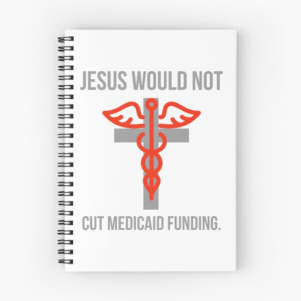 Item preview, Jesus would not cut Medicaid funding.  designed and sold by Rachel the Artist .