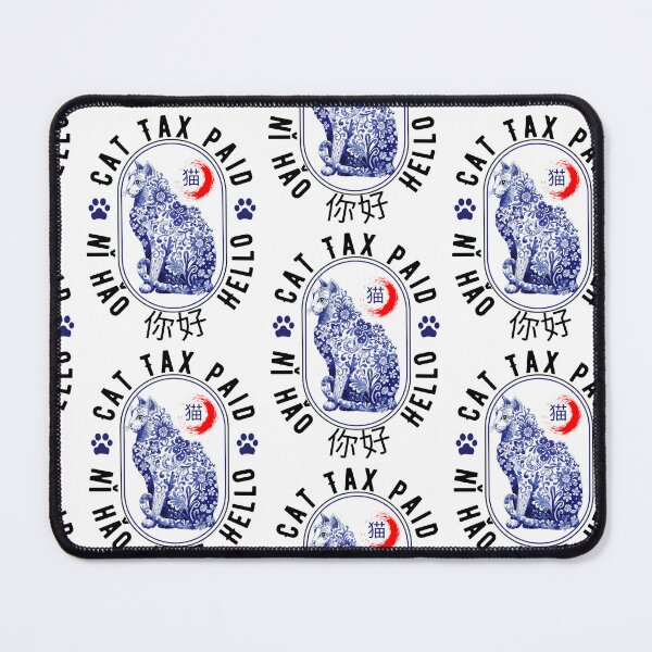 Item preview, Funny Cat Tax designed and sold by Roy & Tiffany.