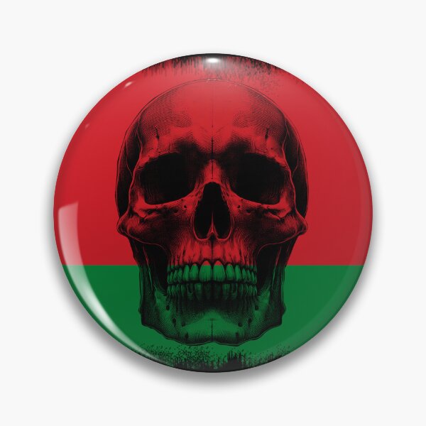 Item preview, BELARUS SKULL FLAG NATION RAREART COUNTRY HALLOWEEN #ogirdor designed and sold by ogirdorgraphics.