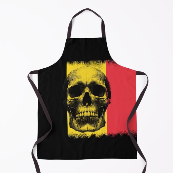 Item preview, BELGIUM SKULL FLAG NATION RAREART COUNTRY HALLOWEEN #ogirdor designed and sold by ogirdorgraphics.