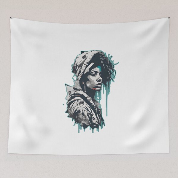 Item preview, Urban Splatter: Vibrant Street Art-Inspired Illustrations by MiszungArt designed and sold by MiszungART.