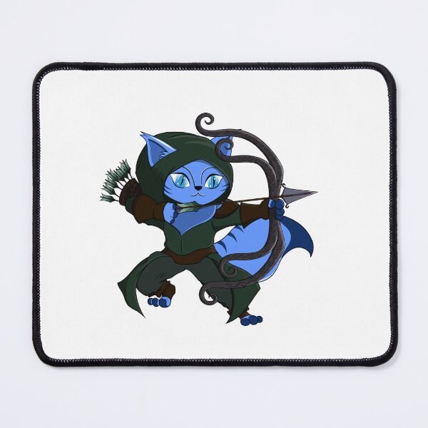 Item preview, Cute Blue Ranger Cartoon Cat designed and sold by DrisT-Graphics.