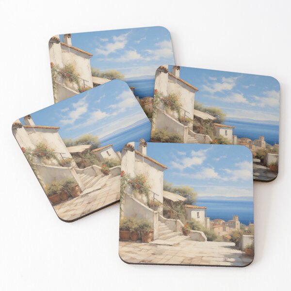 Item preview, Coastal Town designed and sold by SpectralSummer.