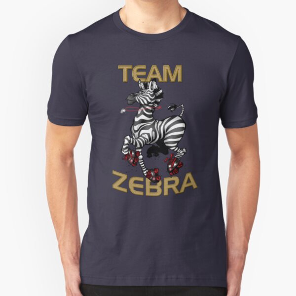 Team Zebra Slim Fit T-Shirt