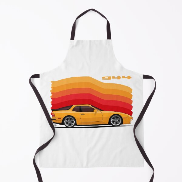 Item preview, Copy of Porsche 944 Turbo Side retro illustration designed and sold by blackdogshop.