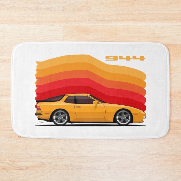 Item preview, Copy of Porsche 944 Turbo Side retro illustration designed and sold by blackdogshop.