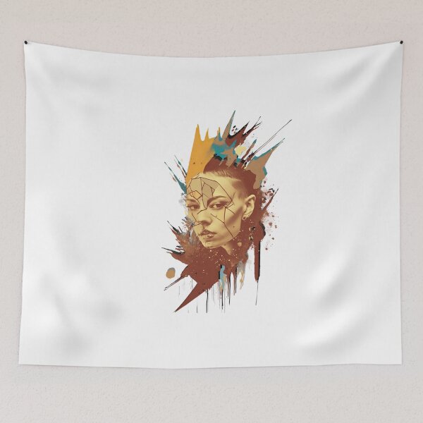 Item preview, Urban Splatter: Vibrant Street Art-Inspired Illustrations by MiszungArt designed and sold by MiszungART.