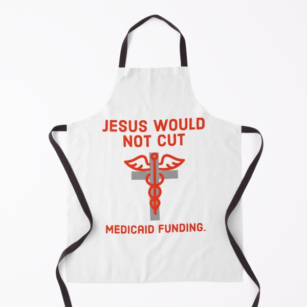 Item preview, Jesus would not cut Medicaid funding. designed and sold by Rachel the Artist .