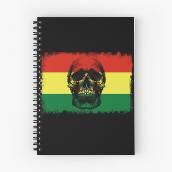 Item preview, BOLIVIA SKULL FLAG NATION RAREART COUNTRY HALLOWEEN #ogirdor designed and sold by ogirdorgraphics.