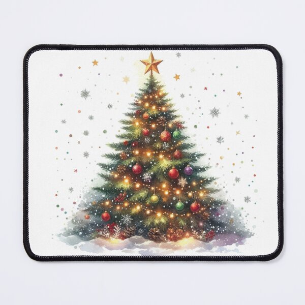 Item preview, Festive Christmas Tree Watercolor designed and sold by MaedK.