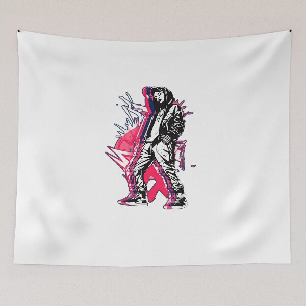 Item preview, Urban Splatter: Vibrant Street Art-Inspired Illustrations by MiszungArt designed and sold by MiszungART.