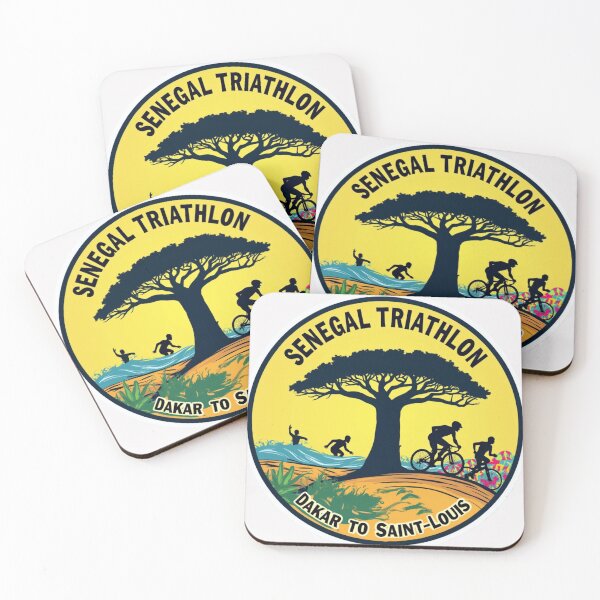 Item preview, Senegal Triathlon – Swim, Bike, Run Coastal and Cultural Design designed and sold by Triathlongram.