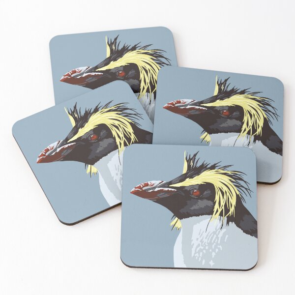 Item preview, Rockhopper Penguin Portrait designed and sold by GeoCreate.