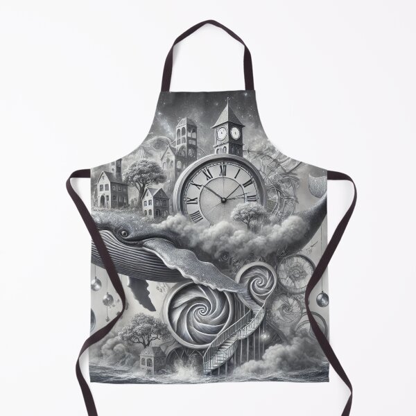 Item preview, Surreal Whale with Floating City designed and sold by carries-anatomy.