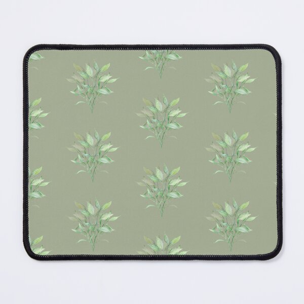 Item preview, Abundant Greenery Watercolor Botanical Artwork designed and sold by cosmiccircles01.