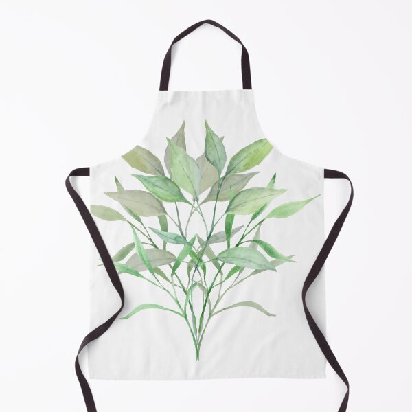 Item preview, Abundant Greenery Watercolor Botanical Artwork designed and sold by cosmiccircles01.