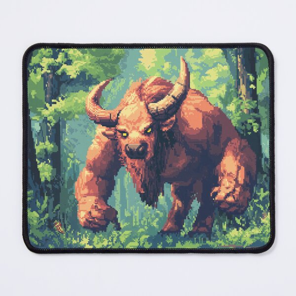 Item preview, Minotaur In 8bit designed and sold by Rtymer.