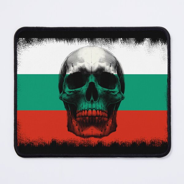 Item preview, BULGARIA SKULL FLAG NATION RAREART COUNTRY HALLOWEEN #ogirdor designed and sold by ogirdorgraphics.