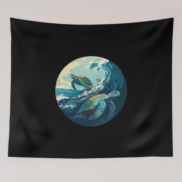 Item preview, Hawksbill sea turtle // endangered animals // sea turtle // Africa designed and sold by SMARTKIT  DESIGNAGENCY.