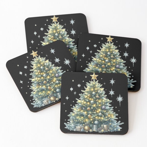 Item preview, Festive Christmas Tree Watercolor designed and sold by MaedK.