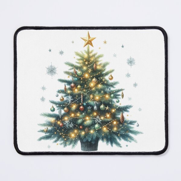 Item preview, Festive Christmas Tree Watercolor designed and sold by MaedK.