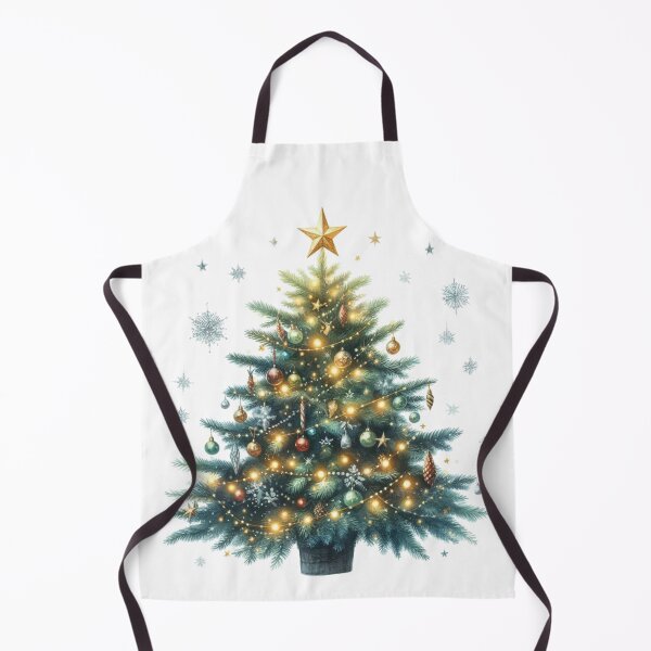 Item preview, Festive Christmas Tree Watercolor designed and sold by MaedK.