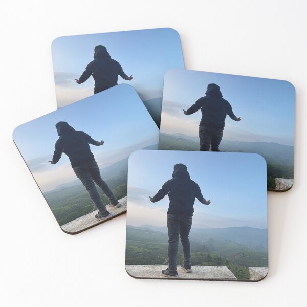 Item preview, Solo Traveler Embracing Mountain Serenity designed and sold by bijo12345.