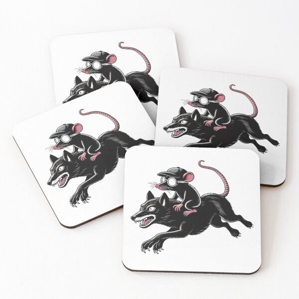 Item preview, Rat Wolf Rider designed and sold by NICKtheRAT.