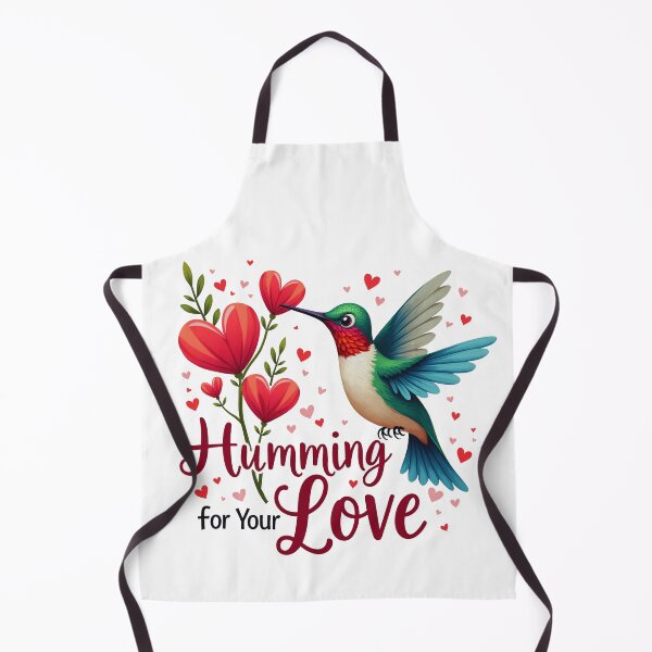 Item preview, Romantic Hummingbird with Heart Branches designed and sold by Bulwshop.